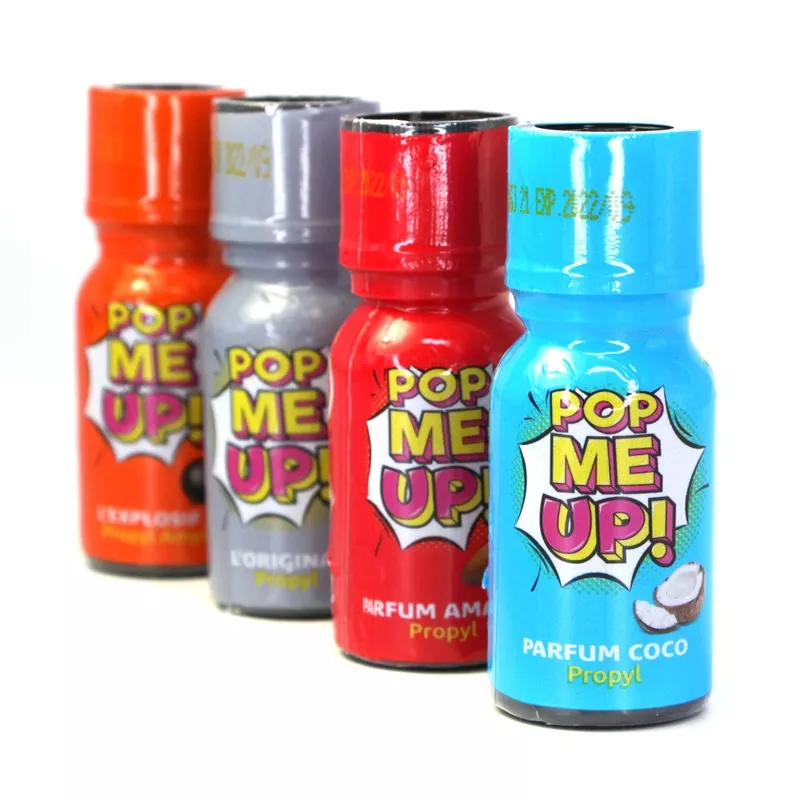 Poppers Pop Me Up! Parfum coco - Propyl - 15 ml│Pour pro, grossistes et B2B