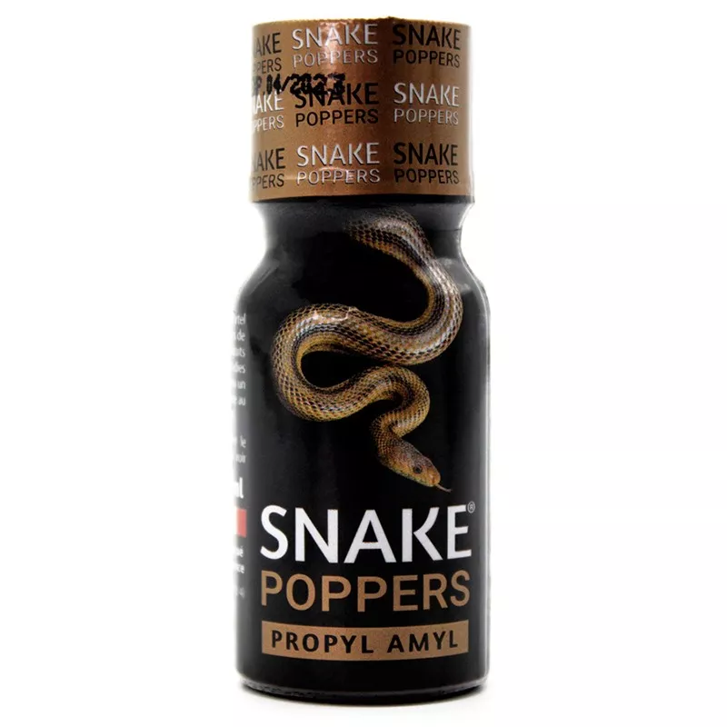 Snake poppers au puissant propylamyl - 15 ml | lepoppers.com