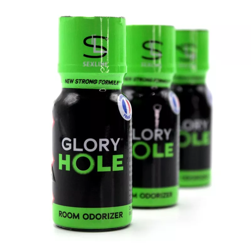 Poppers Glory Hole - Propyl Amyl - 15 ml│Laboratoire France Conditionnement Cosmétiques