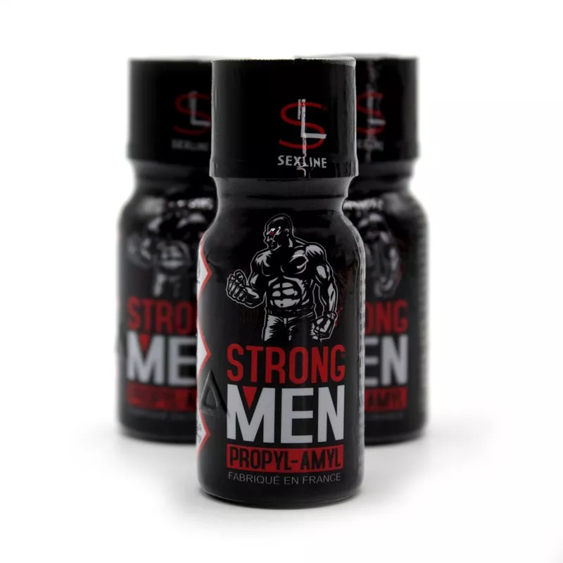 Strong Men poppers propyl-amyl | lepoppers.com
