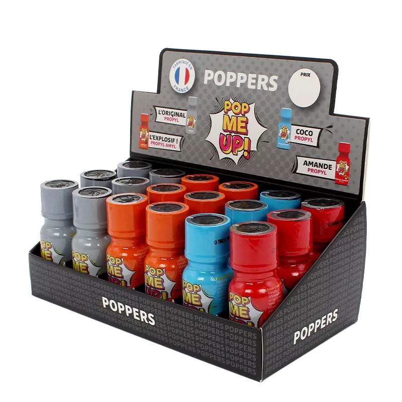 Leather Cleaner Display of 18 Pop Me Up│LePoppers.com