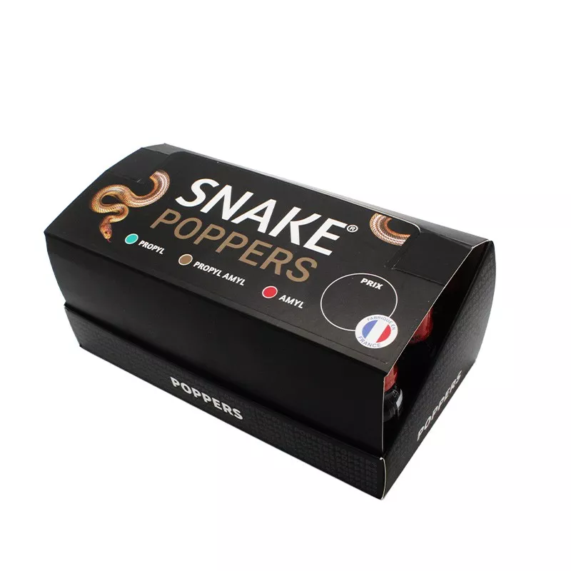 Poppers Snake Présentoir de 18 - 15ml│Lepoppers.com