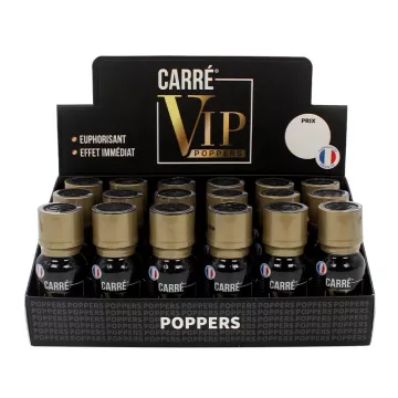 Poppers : Pack x18 Carré VIP│Lepoppers.com