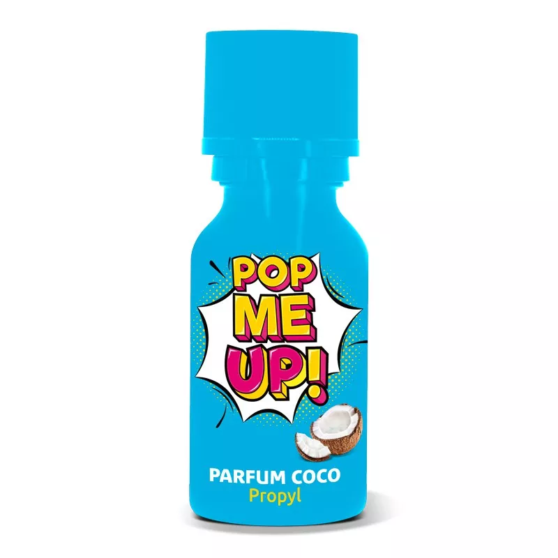 Poppers ¡Pop Me Up! Aroma coco - Propyl - 15 ml│Para profesionales y B2B