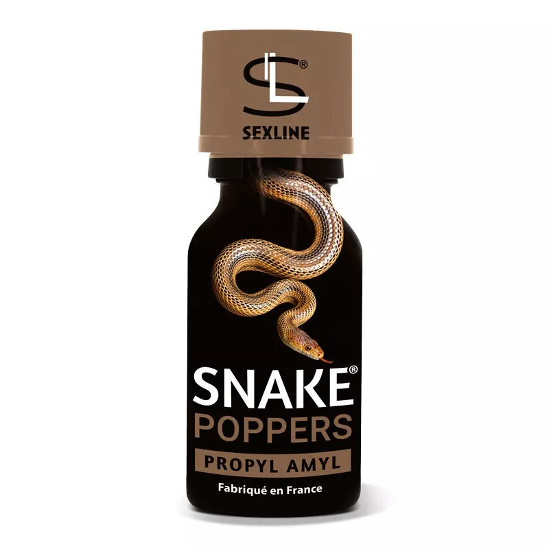 Snake poppers au puissant propylamyl - 15 ml | lepoppers.com