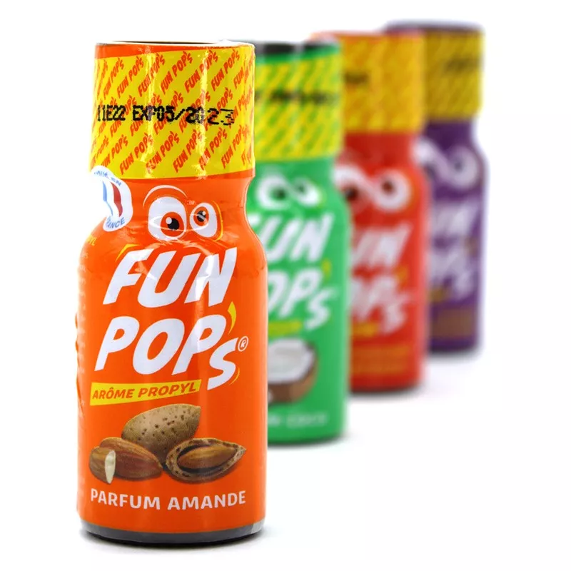 Poppers Fun Pop's Propyl parfum amande | lepoppers.com