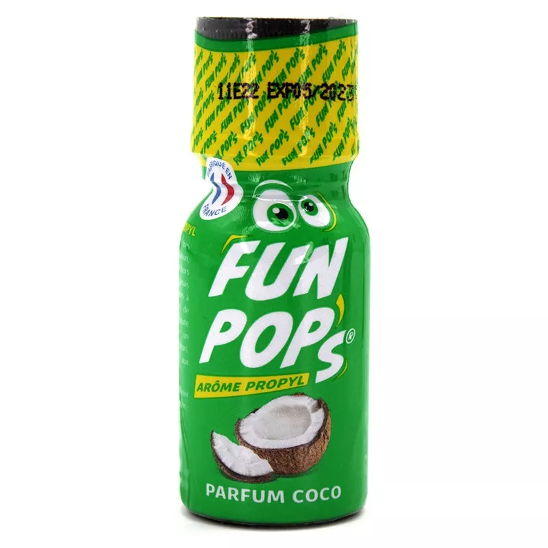 Poppers Fun Pop's Propyl parfum coco| lepoppers.com